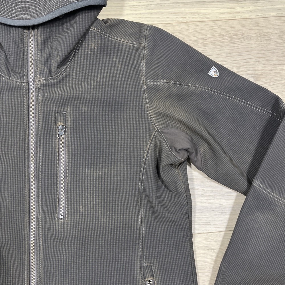 Men's Kuhl Relik Softshell Hoody Full Zip Jacket Men's Size M Adventure 1081 - Picture 2 of 13